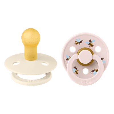BIBS Dummies - Studio Colour - Bumble Bee Ivory