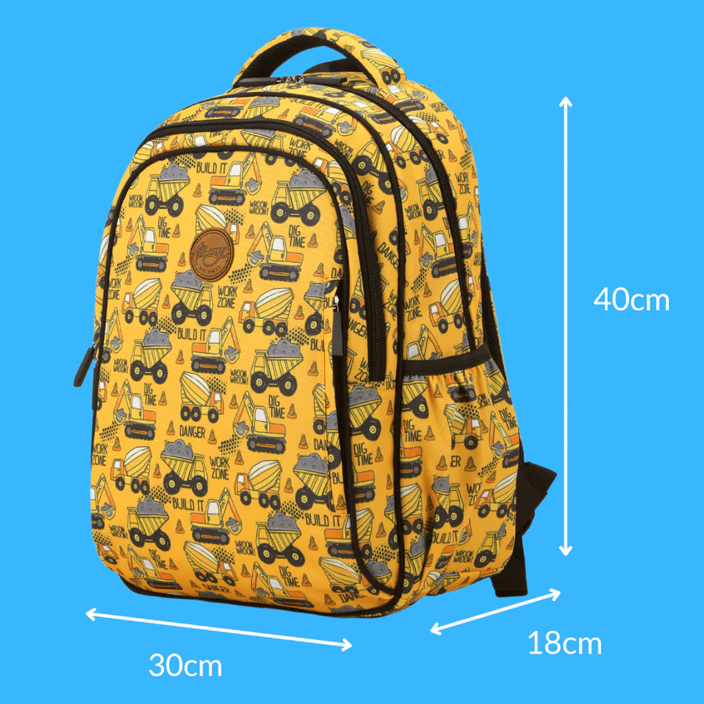 Midsize Kids Backpack - Construction