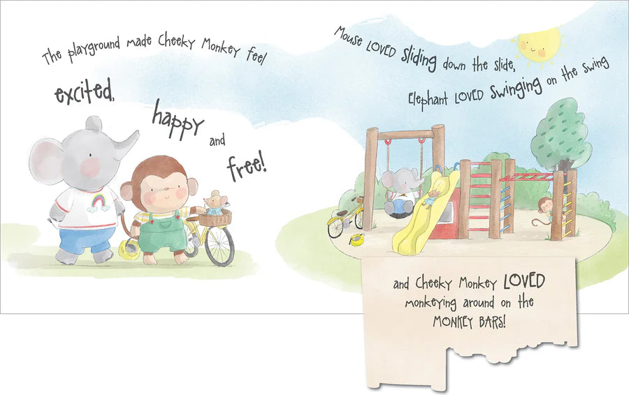 Cheeky Monkey Learns to be Brave - Board Book