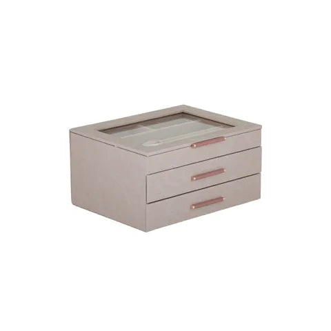 Nova Croc Large Jewellery Box