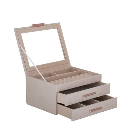 Nova Croc Large Jewellery Box