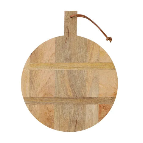 Farmers Round Wood Serving Board