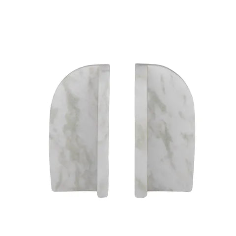Onyx Marble Bookends - Set of 2