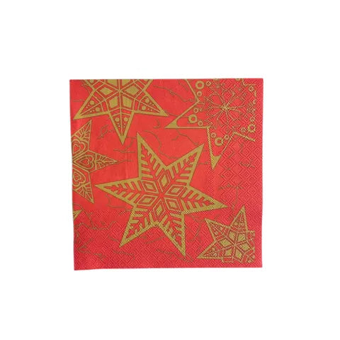 Star Design 3 Ply Napkins - 20pk