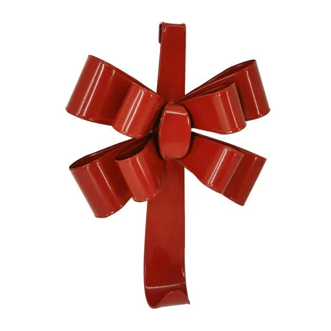 Red Bow Wreath Hanger