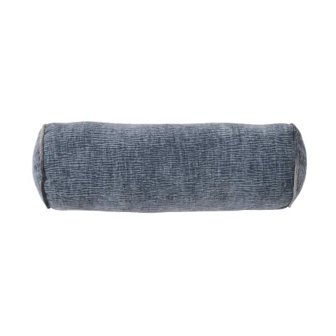 Lava Velvet Bolster - Steel