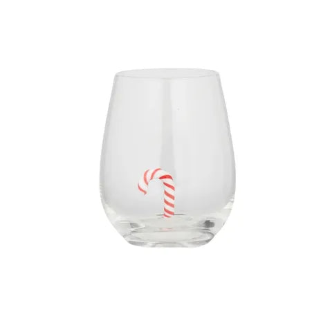 Candy Cane Glass