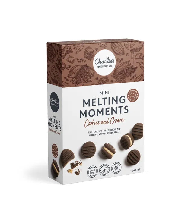 Cookies & Cream Melting Moments 100g