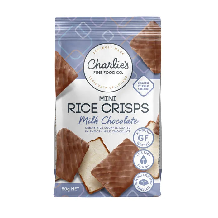 Milk Chocolate Rice Crisps - 80g