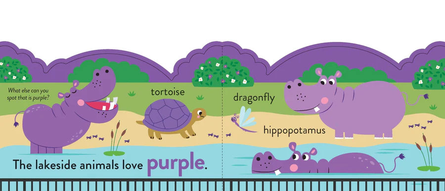 My First Colours - At The Zoo - Board Book