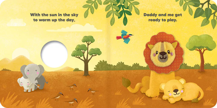 Daddy and Me - Finger Puppet - Board Book