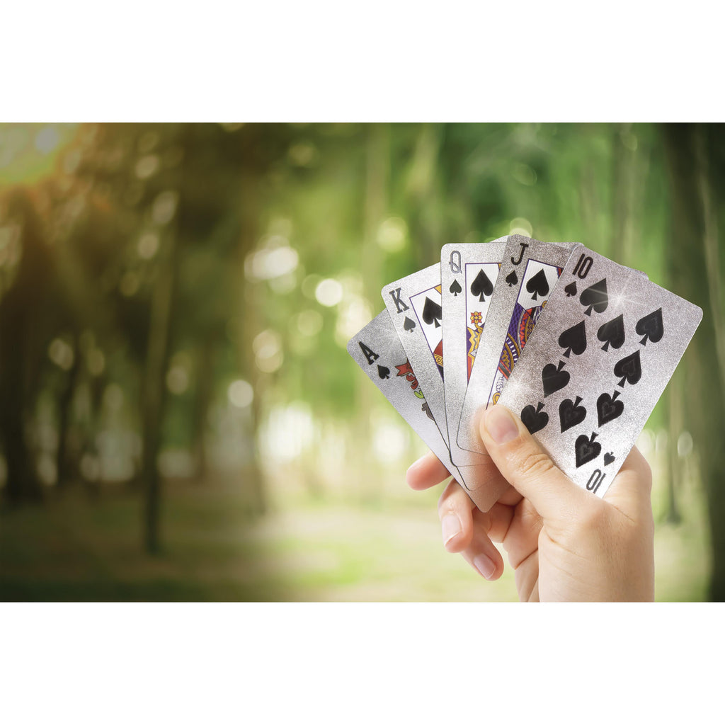 Waterproof Playing Cards in Tin
