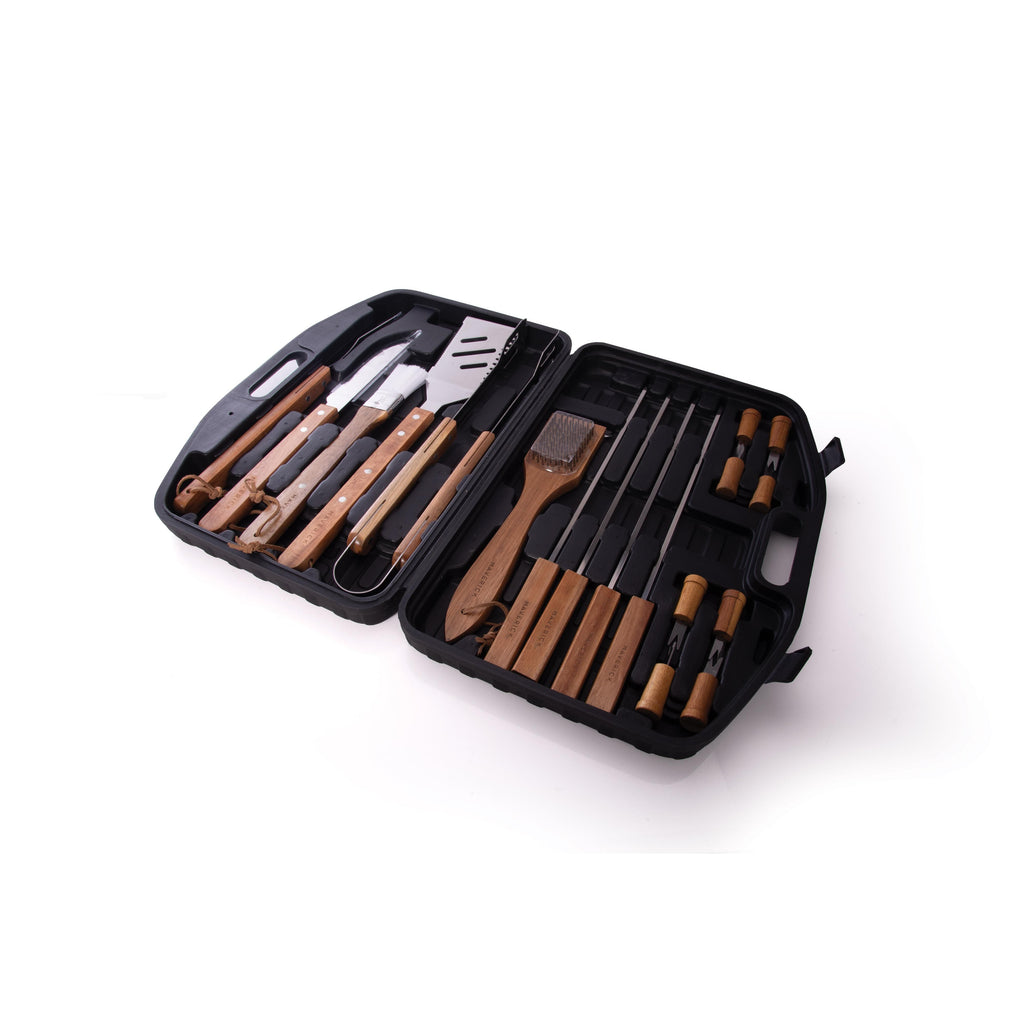 BBQ Tool Set in Hard Shell - 18pc