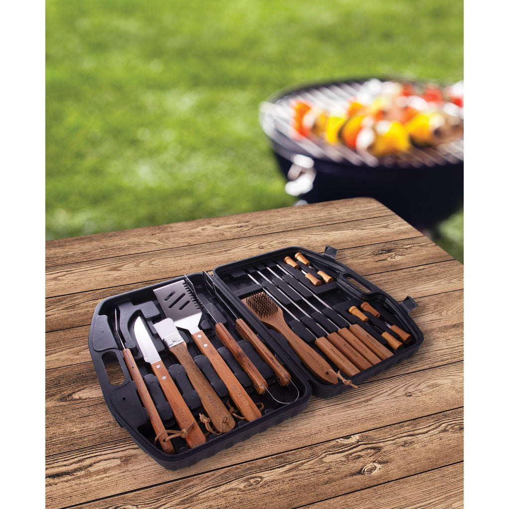 BBQ Tool Set in Hard Shell - 18pc