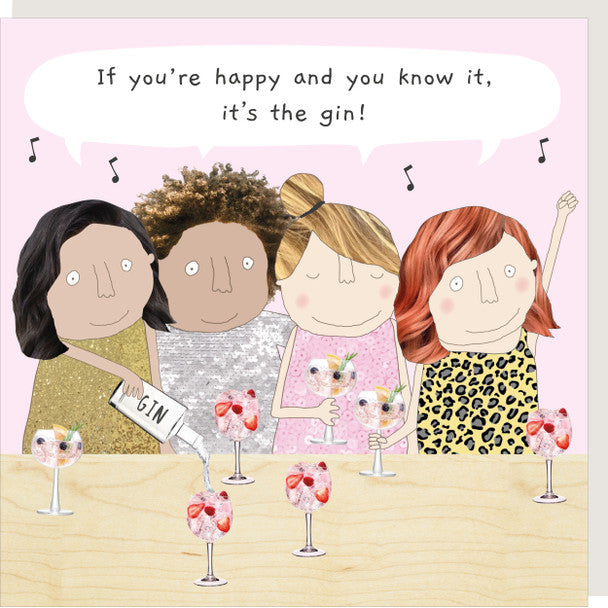 Happy Gin Card