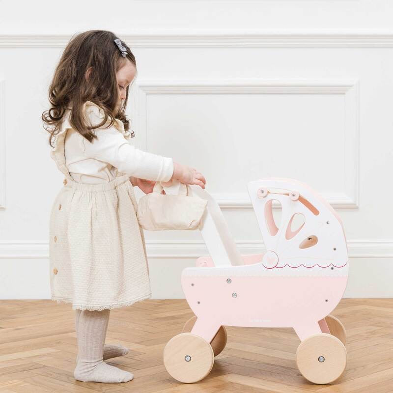 Honeybake Sweet Dreams Pram - Pink