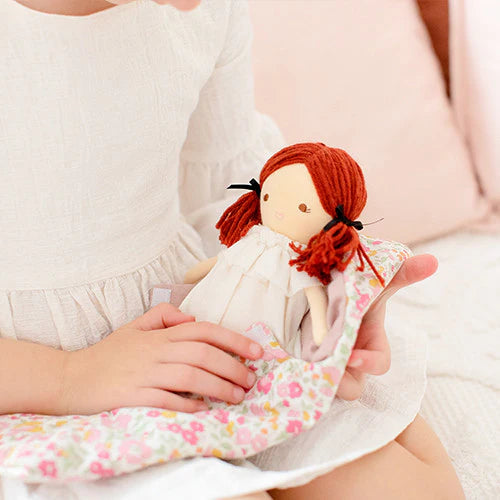 Mini Matilda Asleep/Awake Doll - Ivory