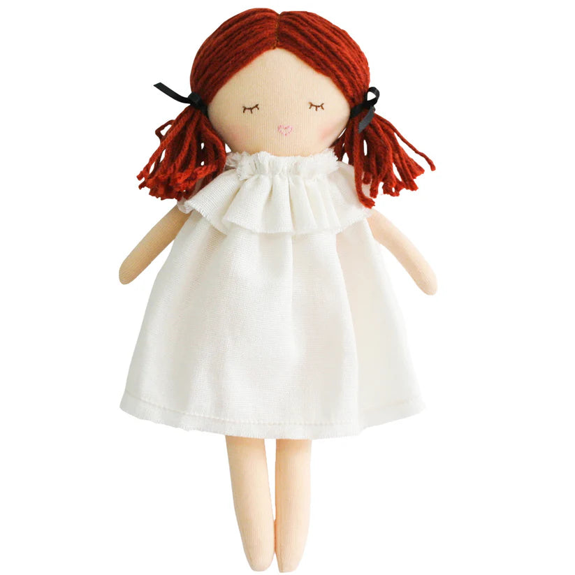 Mini Matilda Asleep/Awake Doll - Ivory