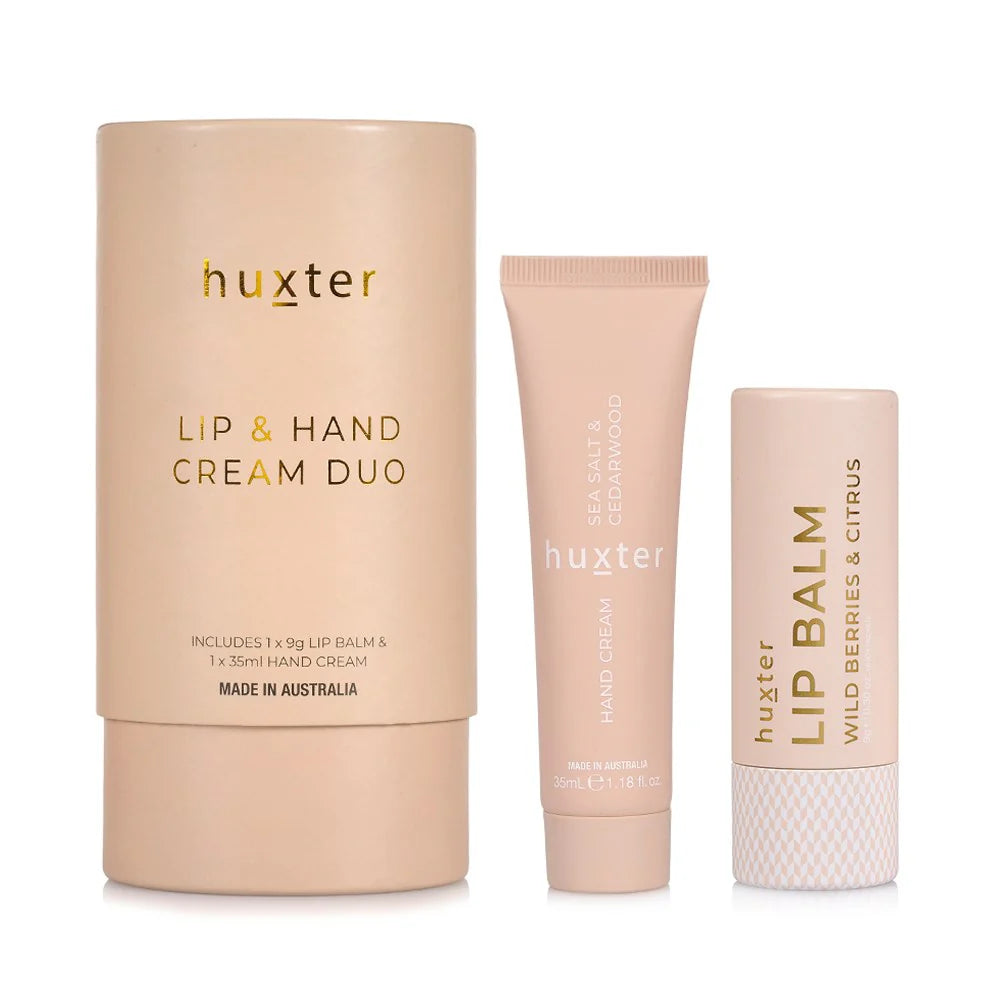 Lip & Hand Cream Duo - Sea Salt & Cedarwood