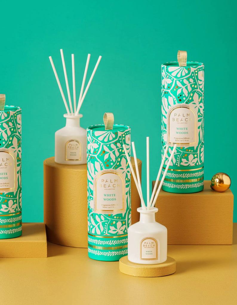 White Woods 50ml Mini Fragrance Diffuser - LIMITED EDITION