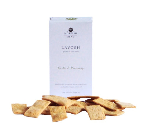 Lavosh Crackers - Garlic & Rosemary 100g