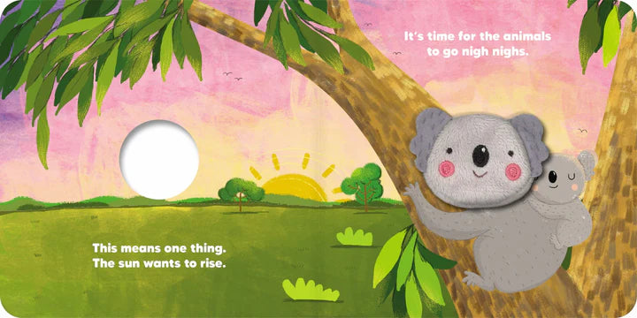 Goodnight Koala - Finger Puppet - Board Book