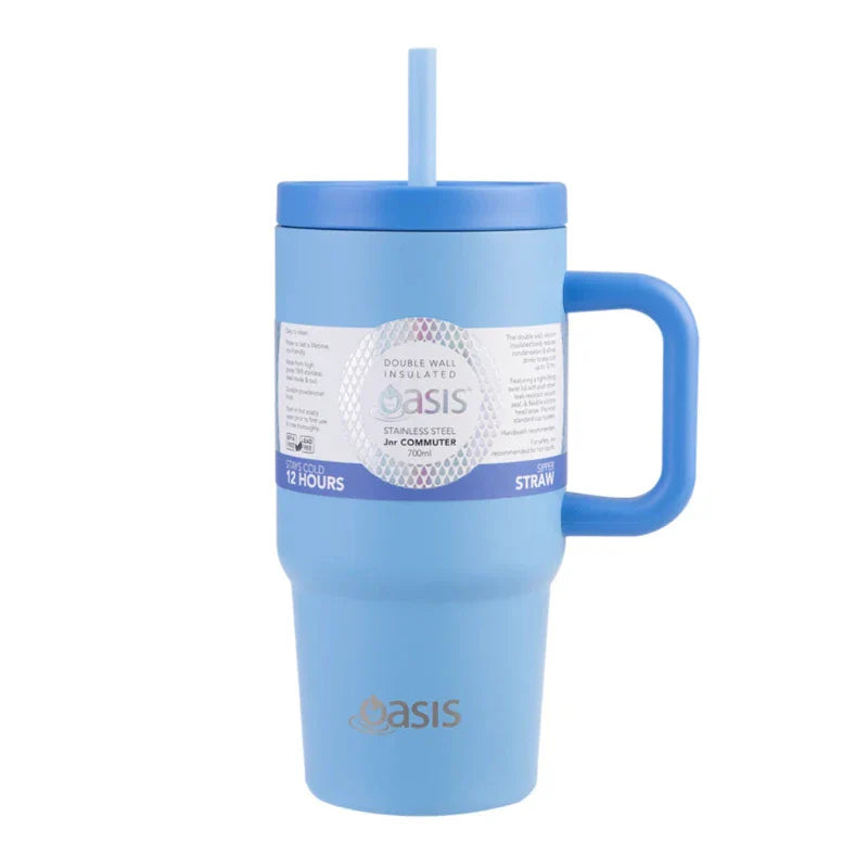 700mL 'Jnr Commuter' Travel Tumbler - Blue