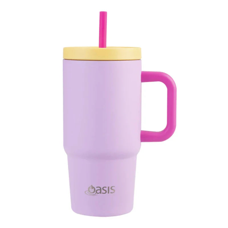 700mL 'Jnr Commuter' Travel Tumbler - Bubblegum Pink