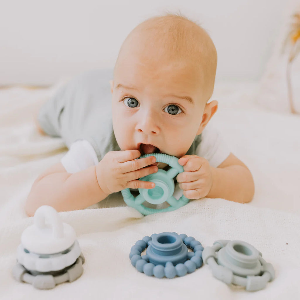 Rainbow Stacker and Teether Toy - Gelato