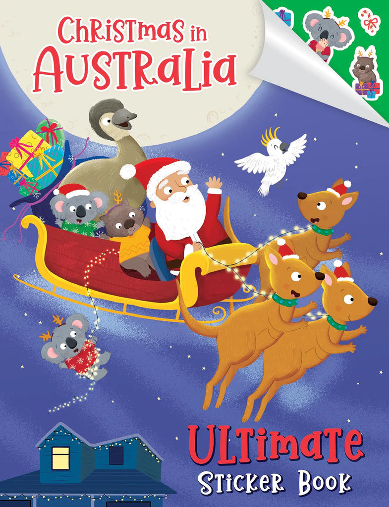 Christmas in Australia - Ultimate Colouring and Sticker Book