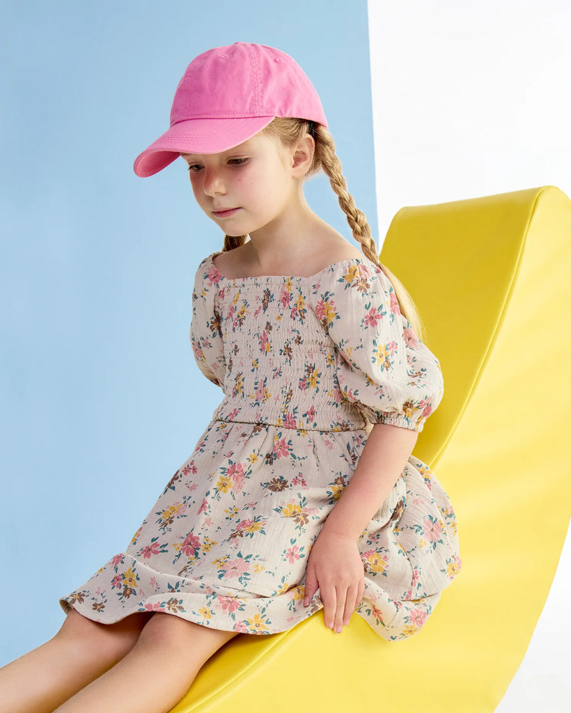Jasmine Shirred Dress