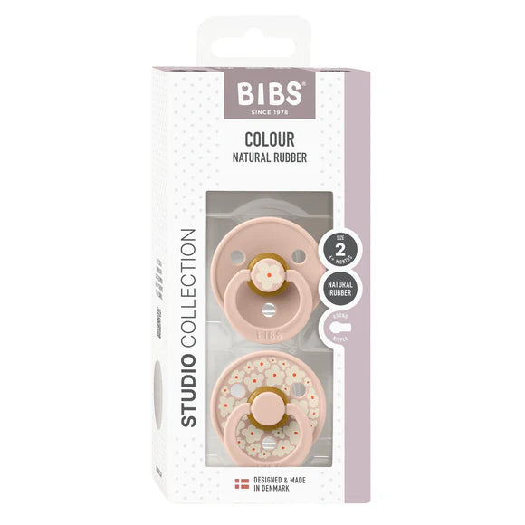 BIBS Dummies - Studio Colour - Jasmine Blush