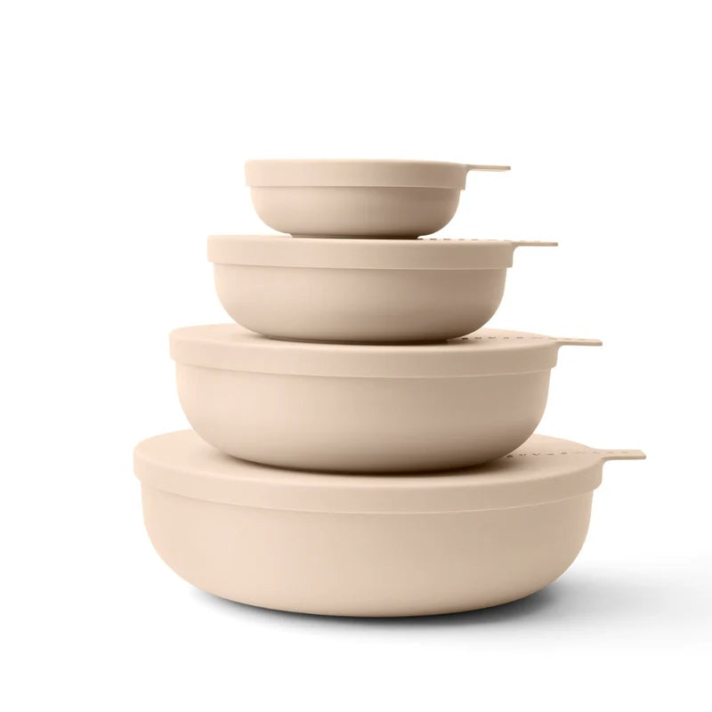 Nesting Bowl 4-Piece Set - Biscotti