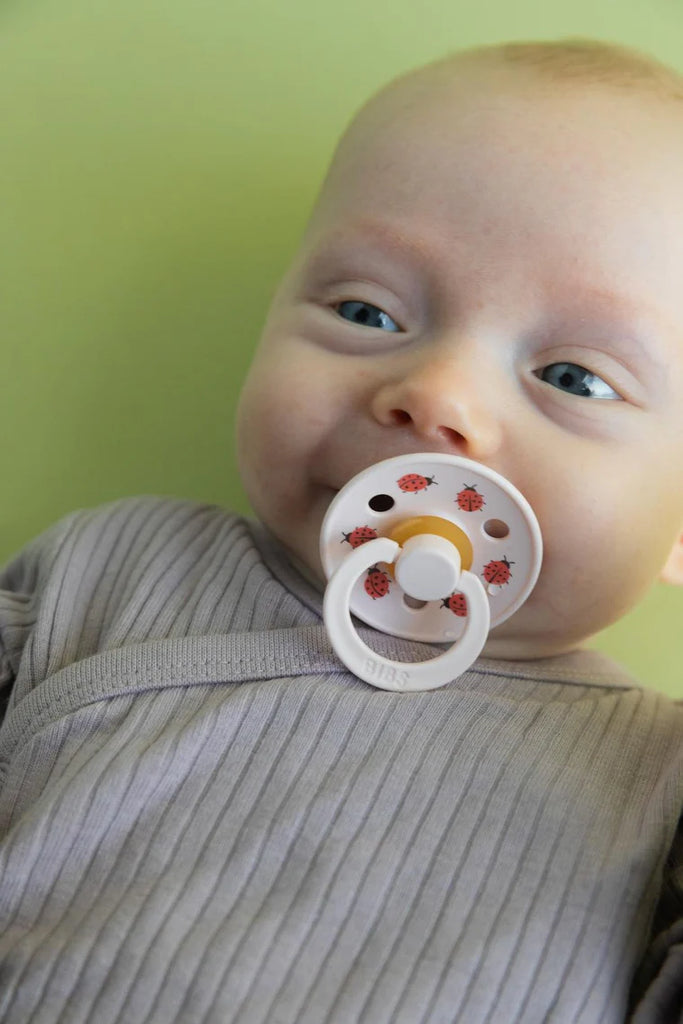 BIBS Dummies - Studio Colour - Ladybug Blush