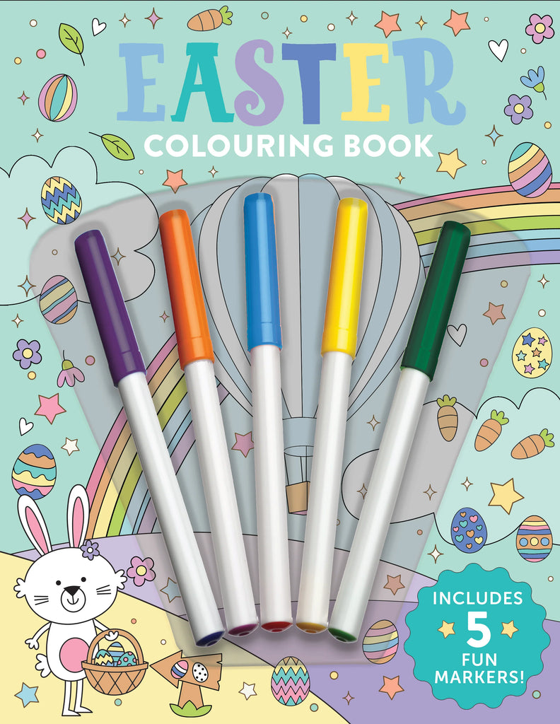 Easter - Colouring Book with 5 Markers