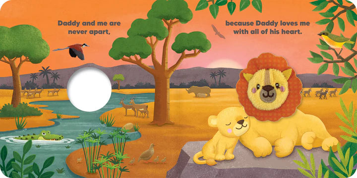 Daddy and Me - Finger Puppet - Board Book