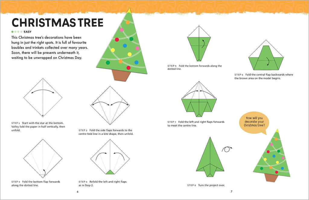 Origami Christmas Activity Book