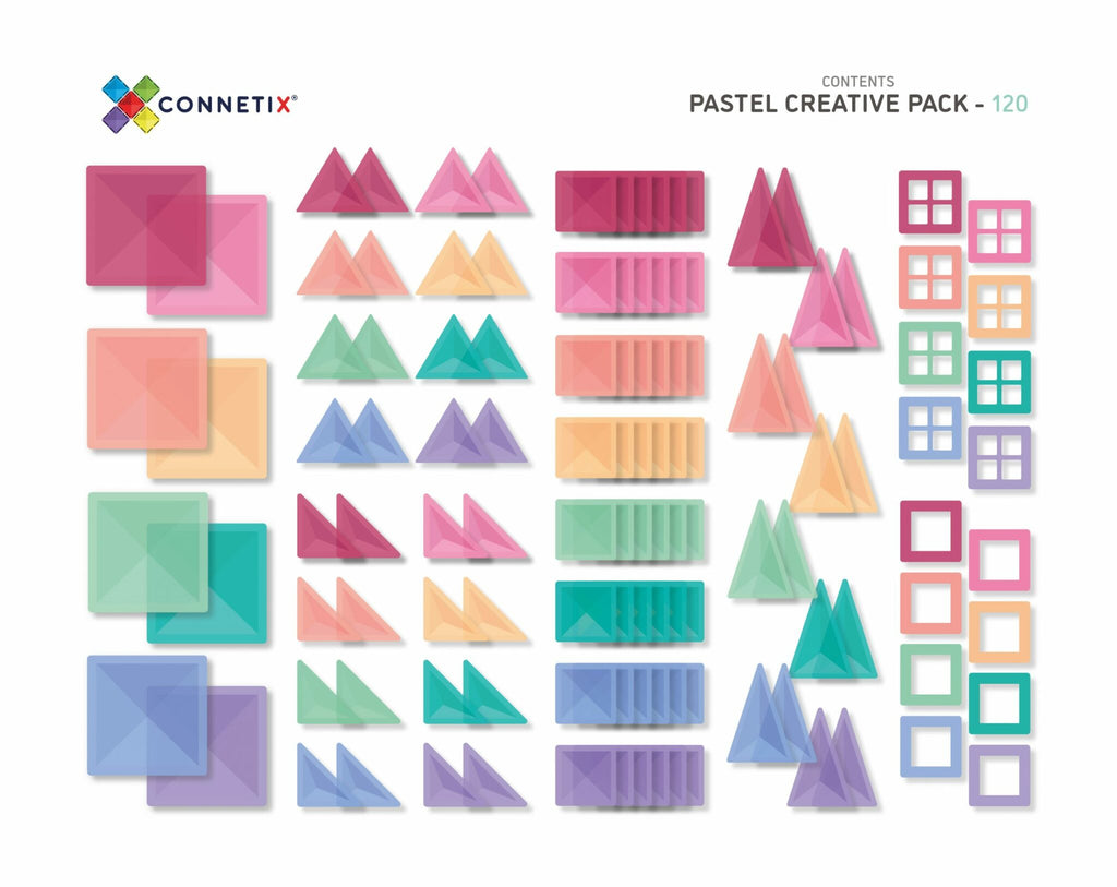 Pastel Creative Pack - 120 Piece