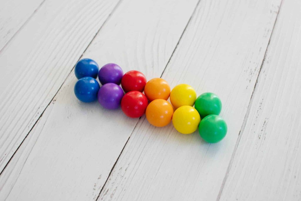 Rainbow Replacement Ball Pack - 12 Piece