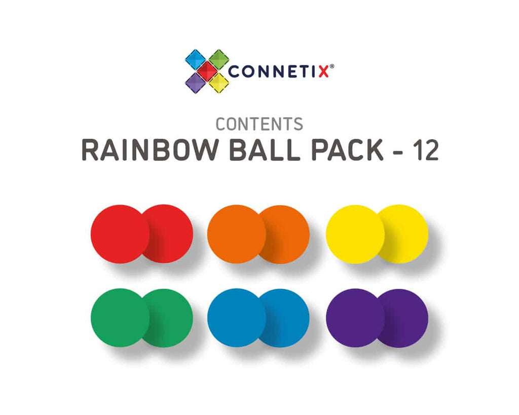 Rainbow Replacement Ball Pack - 12 Piece