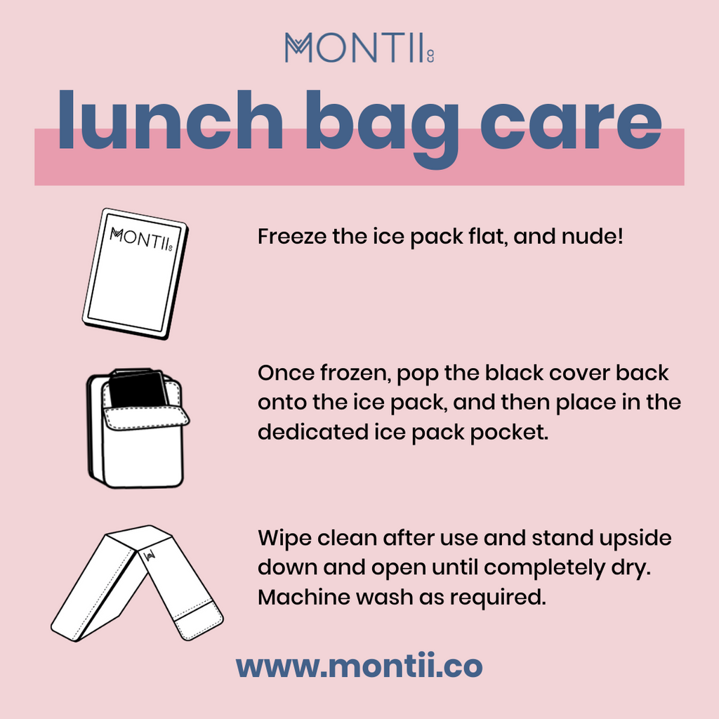 Insulated Lunch Bag - Midnight 2.0 - NEW LARGER SIZE
