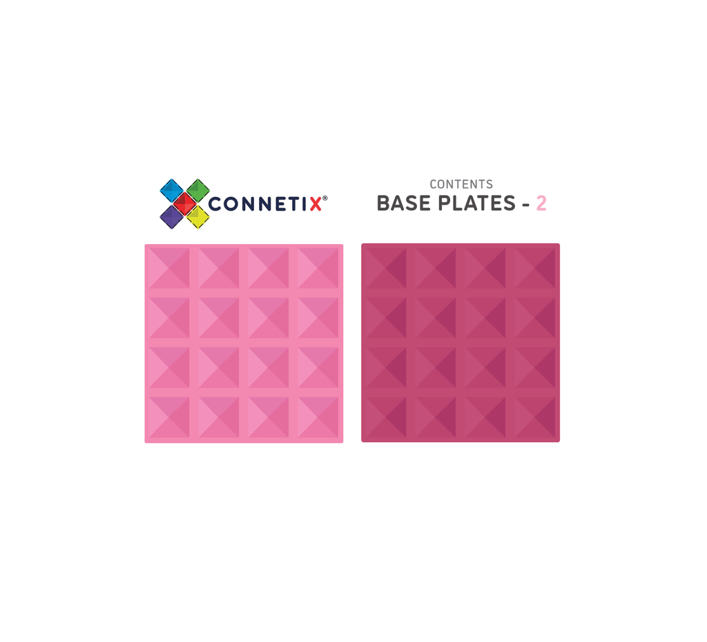 Base Plate - Pink & Berry Pack - 2 Piece