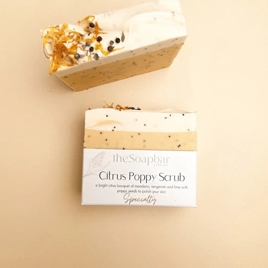 Citrus Poppy Scrub Soap