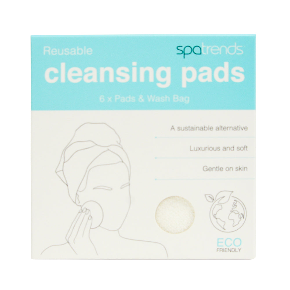 Reusable Cleansing Pads - 6pk + Wash Bag