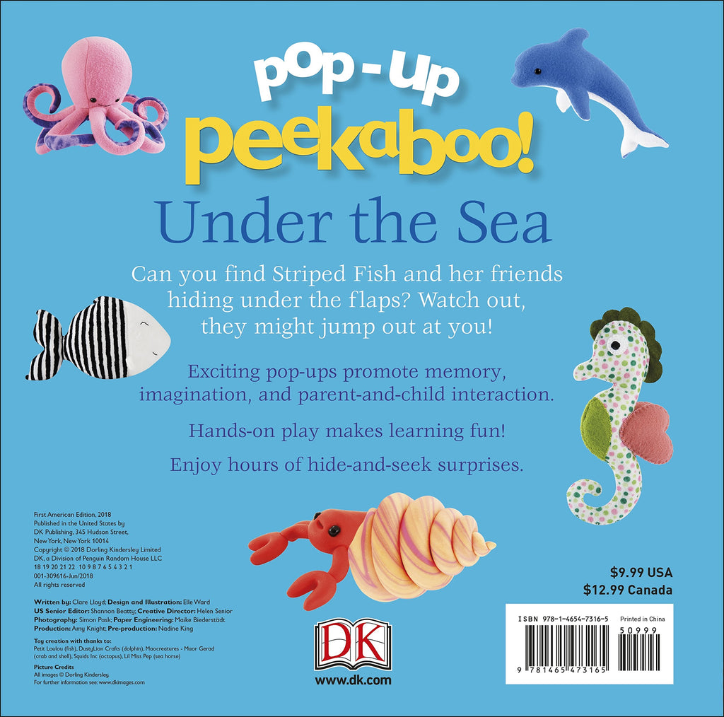 Pop-Up Peekaboo - Under the Sea - Board Book