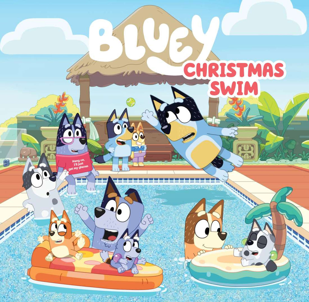 Bluey - Christmas Swim - Hardcover