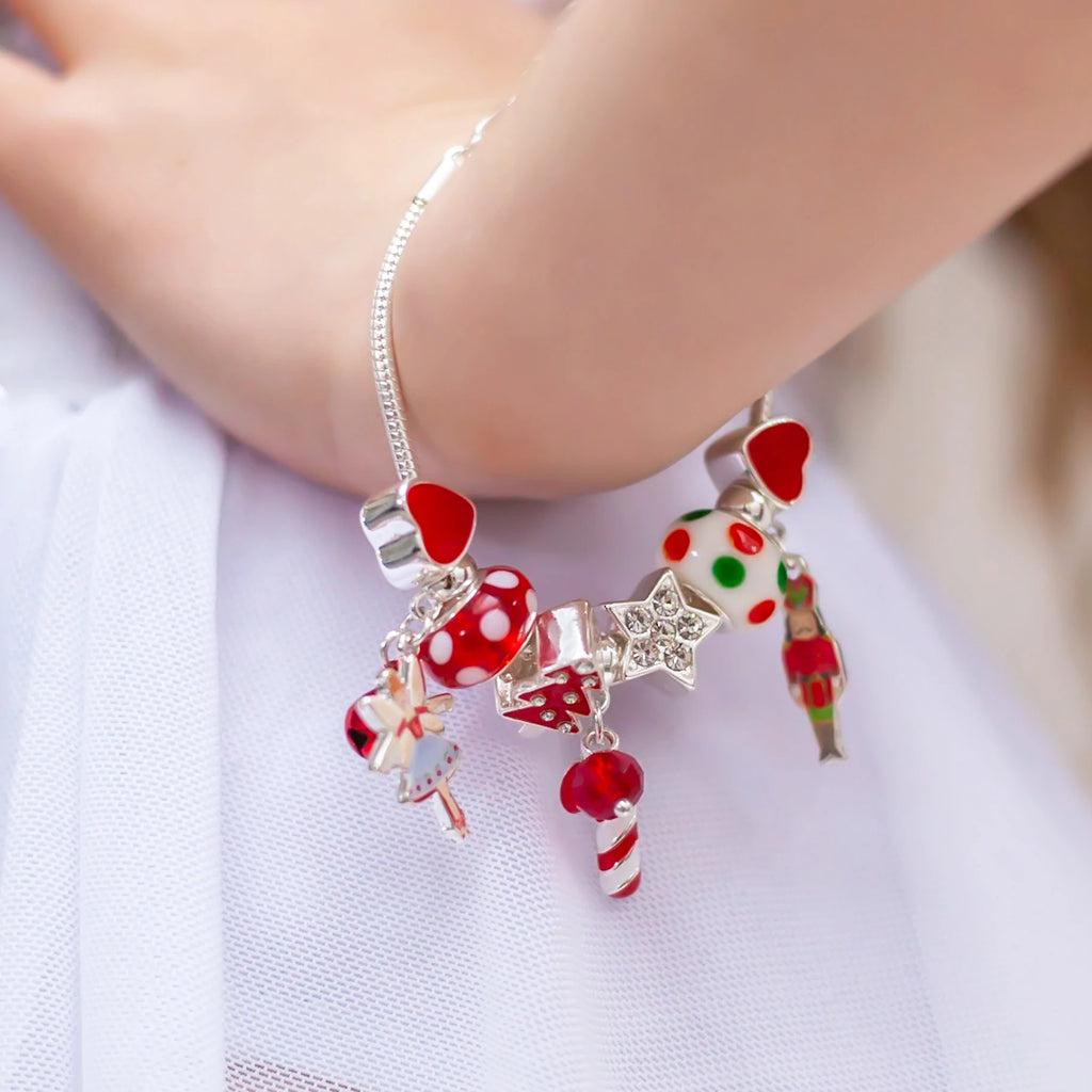 Nutcracker Christmas Charm Bracelet