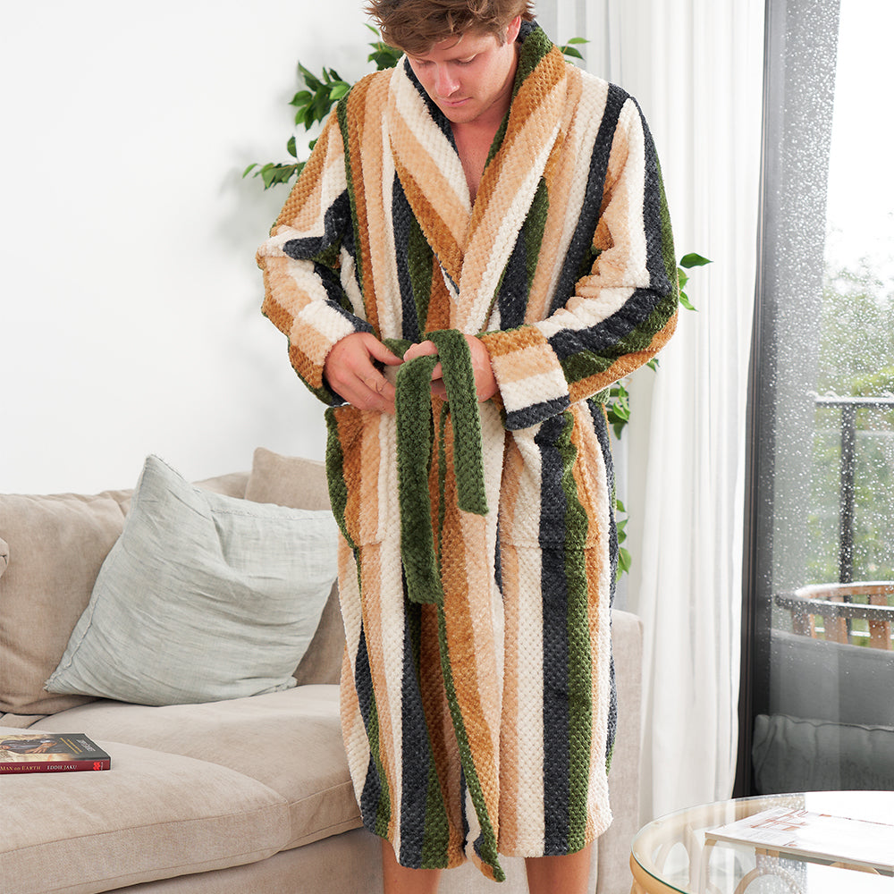Men's Dressing Gowns - Luxury Bathrobes | Bown of London