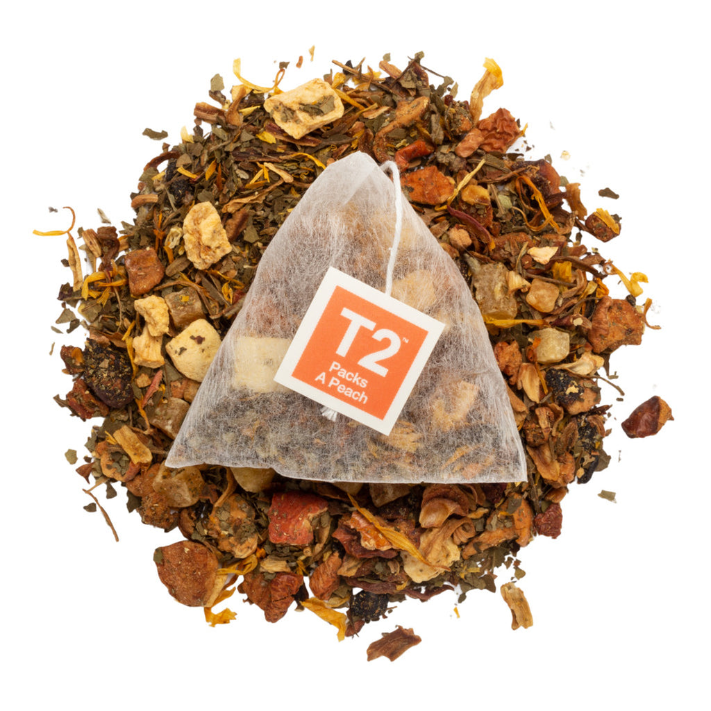 Packs a Peach Cube - 25 Teabags
