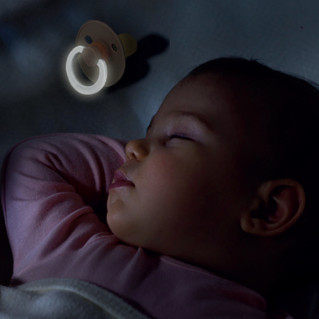BIBS Dummies - Night Glow - Sage